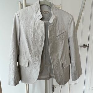Zadig & Voltaire Crinkled Leather jacket